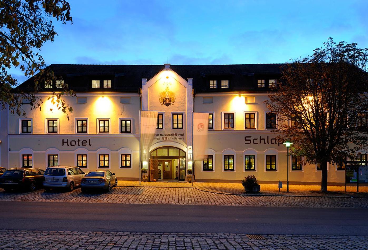 Landhotel Schlappinger-Hof ライスバッハ エクステリア 写真